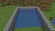 The water will flow in the other direction (Image via Minecraft)